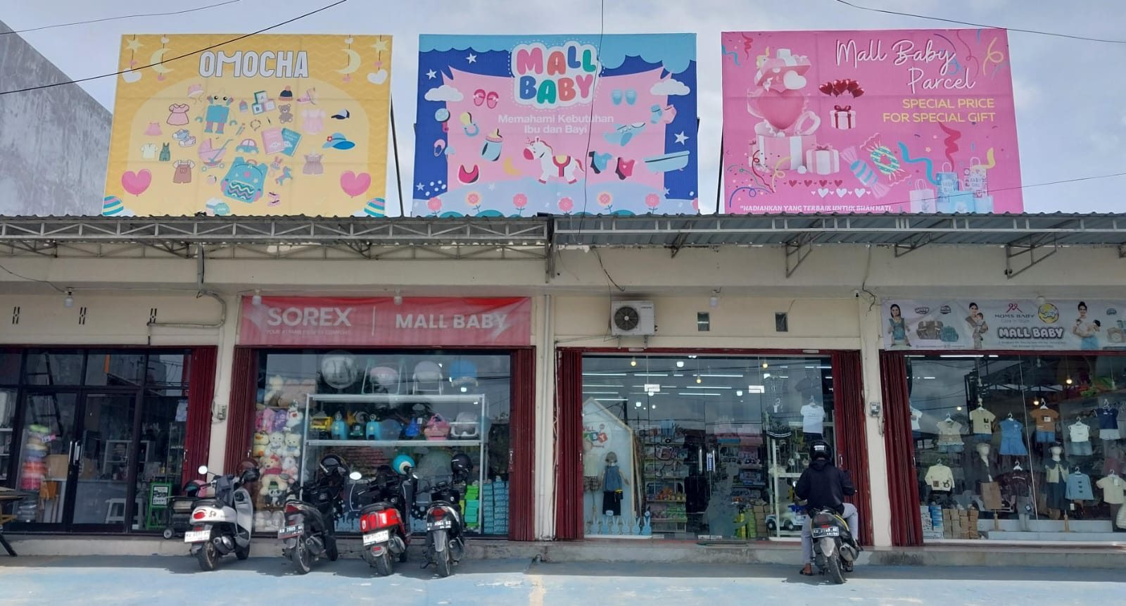 Toko Mall Baby Bulungan tampak depan