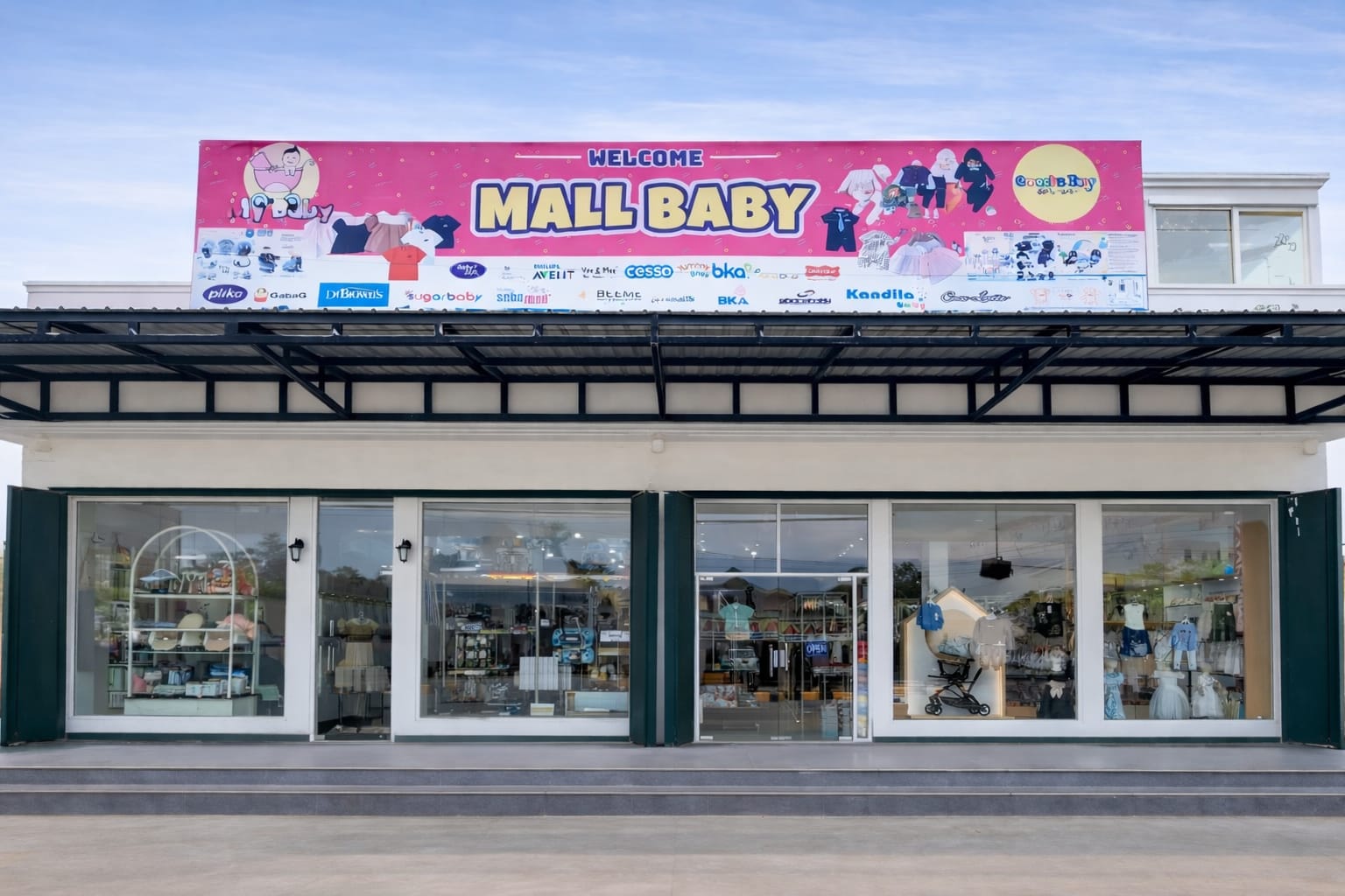 Toko Mall Baby Malinau tampak depan